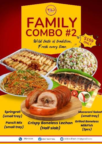 Family Combo #2 catering package